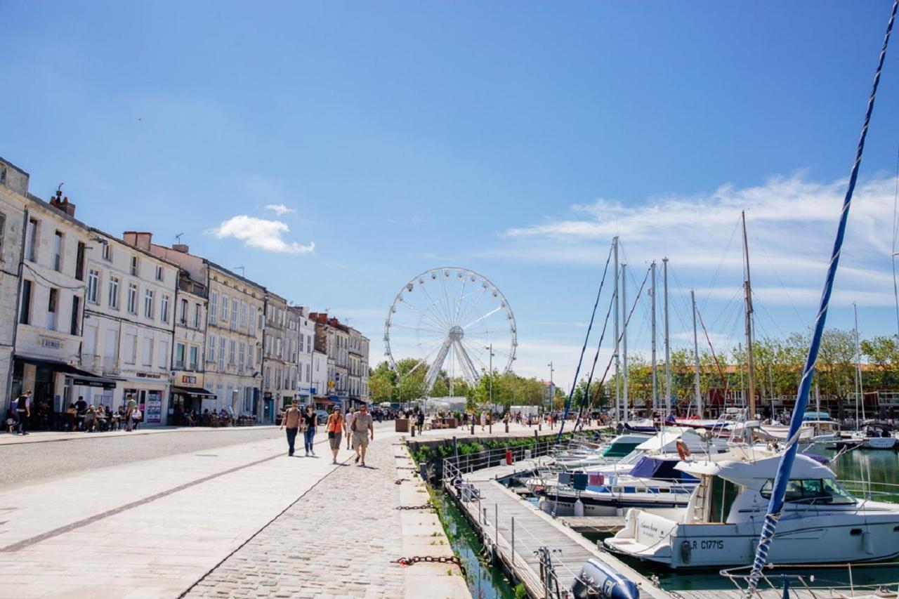 Appartement T3 Tout Confort En Duplex A 20Mn A Pied Du Centre-Ville Avec Tv Et Wifi La Rochelle  Exteriör bild
